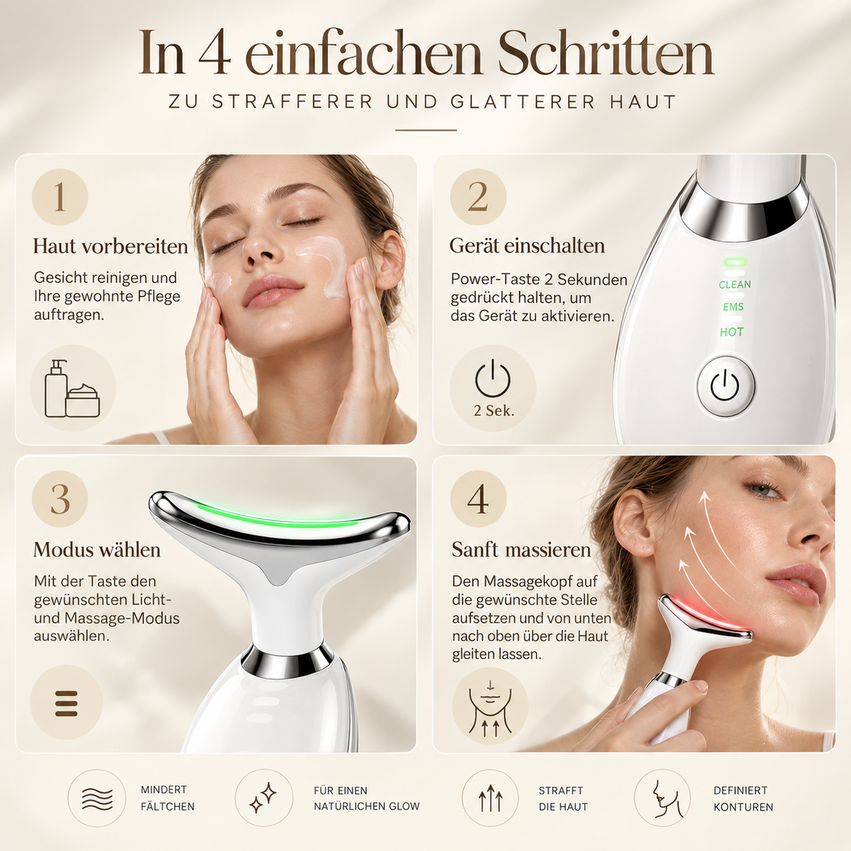 Falten? SkinLift™ – für ein glatteres Hautbild 50 % sparen!