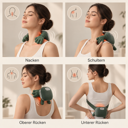Massagegerät für Nacken & Schultern – wie eine echte Handmassage