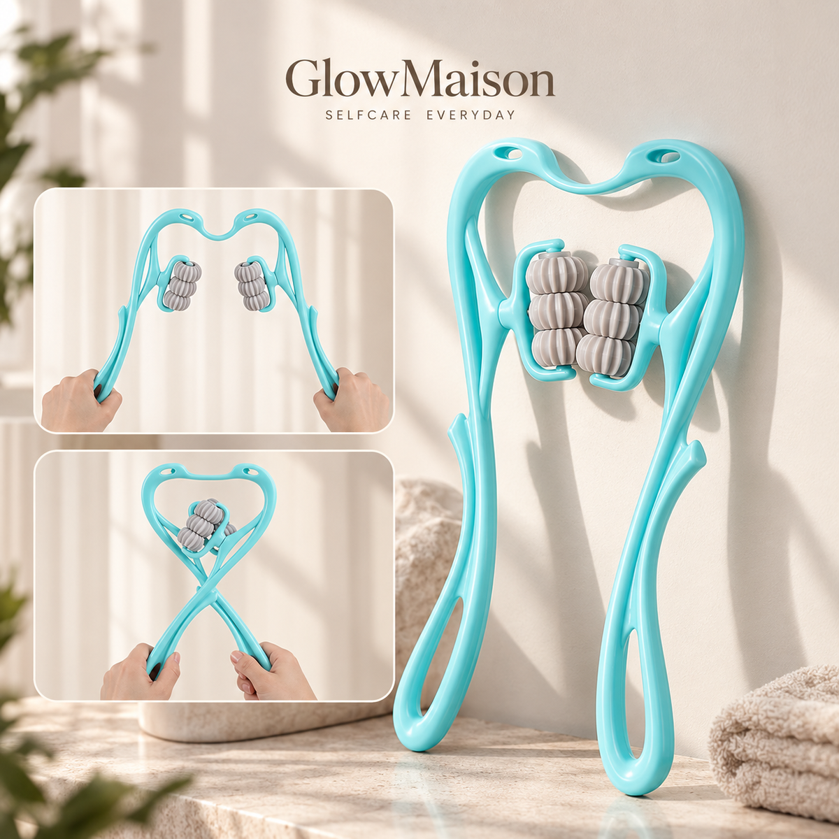Massage-Roller für Nacken & Körper