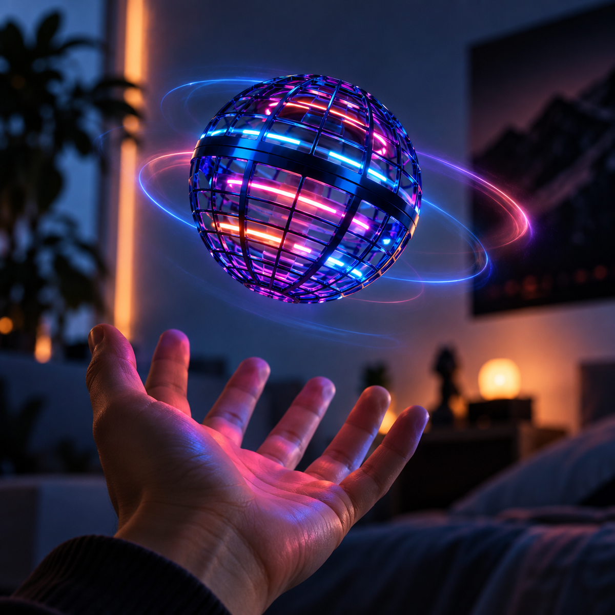 Leuchtender fliegender Ball - Nur noch heute -50 %